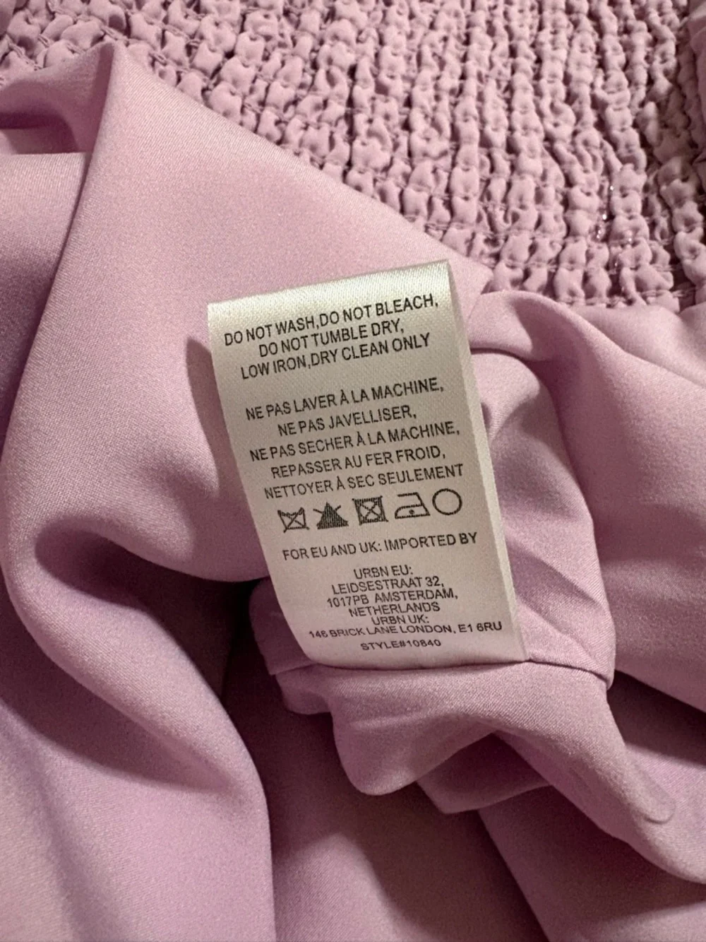 Hutch Metallic Corsage Bow Mini Dress in Pink / Rose Sz 6 - BNWT - Barbiecore